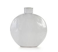 Vasija 52x18x56 gres blanco, de gres, color blanco, 52x18x56 cm Fijalo