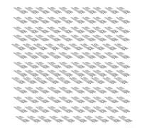 Vasiumic Arandela de clip de puesta a tierra del panel solar, 28 × 50 mm 304 de acero inoxidable anti picovoltaica unión de tierra para la plata del puente, 100 PCS para sistemas fotovoltaicos (100pcs