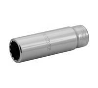 VASO 1/2" BIHEXAGONAL LARGO, 27MM- BAHCO