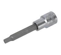 Vaso con punta de 1/2" para tornillos bi-hexagonales de 4 mm, 120 mm