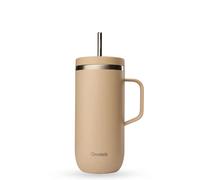 Vaso de acero inoxidable aislante con asa Qwetch 600 ml Unisex