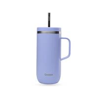 Vaso de acero inoxidable aislante con asa Qwetch Violet 600 ml