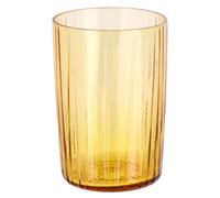 Vaso de agua KUSINTHA 280 ml, juego de 4 piezas, ámbar, vidrio, Bitz