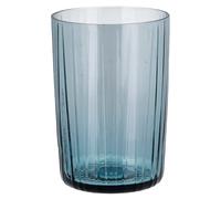 Vaso de agua KUSINTHA 280 ml, juego de 4 piezas, azul, vidrio, Bitz