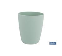 Cofan Vasos de Agua Color Verde Agua o Beige | Pack de 6 Unidades o Unitario | Capacidad 400 ml (Verde Agua, 1)