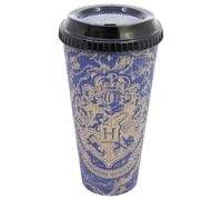 Stor Vaso de Cafe para Llevar Harry Potter 790ml - Vaso Reutilizable con Tapa Hermetica, Polipropileno sin BPA, Ideal para Bebidas Calientes y Frias
