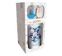 Vaso de cristal de harry potter con pajitas de hogwarts, 485 ml
