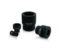 Vaso de impacto TOPTUL 1/2 pulgadas 28 mm 6 caras