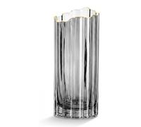 Vaso de vidrio con estructura de hielo - Cilíndrico, 30 cm