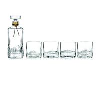 Vaso de whisky THE AMERICAN PEAKS, juego de 5 piezas, vidrio, Liiton