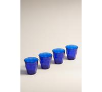 Vaso Duralex® vidrio color azul 250 ml (Pack 4) AZUL M
