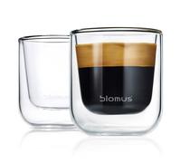 Vaso espresso NERO, juego de 2 piezas, 80 ml, doble pared, Blomus