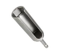 Vaso Hexagonal Abierto Lateral Perno Adaptador con Punta Destornillador | Vaso Hexagonal de Taladro y Tuercas Para Reparaciones Coche, Mantenimiento Equipos, Mantenimiento Especificaciones: 17 mm