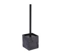 Vaso Jabonera Dispensador de Jabon y Escobillero Efecto Piedra Para Baño Aseo WC Tendance