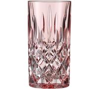Vaso largo NOBLESSE FRESH COLORS 395 ml, juego de 2 piezas, rosa, Nachtmann