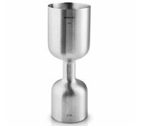 Vaso medidor para bar LIQUID LOUNGE 25/50 ml, plata, acero inoxidable, Eva Solo