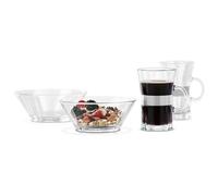 Vaso para bebidas calientes GRAND CRU, con cuencos, juego de 4 piezas, vidrio, Rosendahl