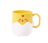 ＡＷＨＡＯ Vaso para Cepillo de Dientes Infantil, Vaso Reutilizable Y Creativo para El Baño, Vaso para Beber para Adolescentes, Niños, Niñas Y Niños de Excursión, bizco, tal como se describe