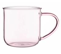 Vaso para té EVA MINIMA, 400 ml, rosa, vidrio, Viva Scandinavia