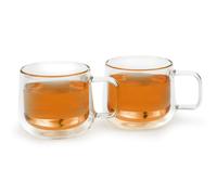 Vaso para té MERANO 290 ml, juego de 2 piezas, claro, vidrio, Bredemeijer