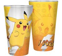 Vaso Pokemon Pikachu Foil Cristal 400 ml