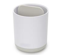 Vaso portacepillos DUO 70567 12 cm, blanco, plástico, Joseph Joseph