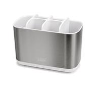 Vaso portacepillos EASYSTORE 70531, plateado, Joseph Joseph