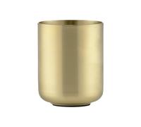 Vaso portacepillos UME 10 cm, latón, acero inoxidable, Zone Denmark