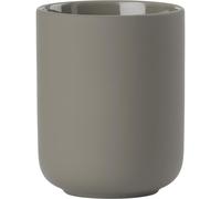 Vaso portacepillos UME 10 cm, topo, cerámica, Zone Denmark
