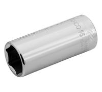 Vaso serie larga con cuadradillo de 1/4" y perfil hexagonal de 11 mm