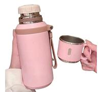 Vaso Térmico De Acero Inoxidable - Termo Portátil | Vaso De Acero Inoxidable Para Bebidas, Botella Portátil Para Gimnasio, Escuela Y Exteriores
