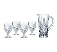 Vasos con jarra NOBLESSE, juego de 5, transparentes, Nachtmann