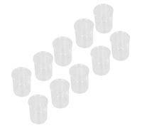 Vasos de 250 ml - 10 unidades - Fabricados en vidrio de borosilicato - Escala clara - Vaso de laboratorio - Adecuado para experimentos - Vaso de laboratorio