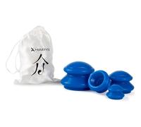 Vasos de silicona - juego de 4 piezas, azul marino