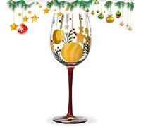 Vasos de vino de Navidad, vasos de Navidad, vajilla | Árbol de Navidad Papá Noel agujas de abeto taza con - Divertido vaso de Navidad como centro de mesa para Navidad, Año Nuevo, alto