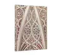 Vault of the Milan Cathedral (Burgundy) (Duomo di Milano) Ultra Unlined Softcover Journal (Elastic Band)