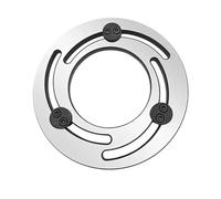 VAYEODEYU AjustableMandíbula BlandaAburridoAnillo de formación4-10 pulgadasHidráulico3MandíbulaReparadorAburridoDispositivoGarraCNCTornoMandril(Hydraulic 3-jaw 4in)