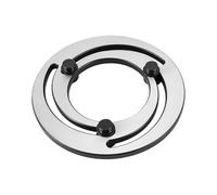 VAYEODEYU Anillo de mandrinado de mandíbula suave ajustable, mandril de tres morzadas CNC, dispositivo de garra de reparación de orificio de mandíbulas de acero(6 Inch)