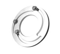 VAYEODEYU Anillo de mandrinado de mandíbula suave ajustable, mandril hidráulico de 3 mandíbulas de 5 pulgadas, anillo formador for torno CNC