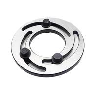 VAYEODEYU Anillo de mandrinado de mandíbula suave ajustable, mandril hidráulico, recortador de mandíbula, anillo formador de 5-15 pulgadas, 42CrMo(8 Inch)