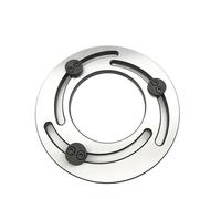 VAYEODEYU Anillo de perforación de mandíbula suave, mandril hidráulico, recortador de garras, anillo formador de garra suave de 12-15 pulgadas(12 Inch Triple Jaws)