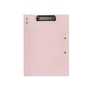 VAYEODEYU Carpeta A4 Multicolor con doble clip, almohadilla de escritura for contratos de datos, archivos, suministros de oficina(Pink)