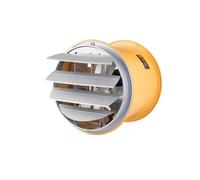 VAYEODEYU Extractor de humo de cilindro de alta potencia y alta velocidad en ventilador de escape rial for el hogar de 10 a 16 pulgadas(16 inch)