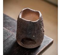 VAYEODEYU Mini calentador de tetera con parrilla de carbón de arcilla for té, café, leche, oficina, varios tamaños(9x16.5cm/3.5x6.5in)