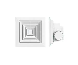 VAYEODEYU Motor de cobre del garaje del cuarto de baño de la cocina del hogar del agujero abierto del extractor del techo del PVC de los paneles de yeso