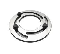 VAYEODEYU Presión de aceite del reparador de la garra del portabrocas hidráulico de tres morzadas del anillo de perforación de la mandíbula suave ajustable(5inch)