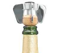 VB VIN BOUQUET FID 1539 Abridor de Champán y Cava Cromado, Agarre Seguro y Apertura sin Esfuerzo, Diseño Compacto y Resistente