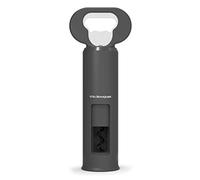 VB VIN BOUQUET FID 680 Vin Bouquet 680-Abridor 3 en 1 en Color Negro. Abrelatas, Descapsulador, Sacacorchos, Plástico