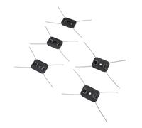 VBESTLIFE Cabezal de Repuesto para Cortadora de Hilo, Paquete de 10 Cabezales para Desmalezadora con Cordón de Nailon de Acero, Carrete para Desmalezadora Eléctrica, Accesorio de Jardín con Orificio