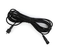 VBESTLIFE Cable de Extensión CC 24 AWG, Accesorio de Alimentación para Foco Solar, Construcción de Latón de Silicona, Cable de Calibre 24 para Fuente de Alimentación de Coche con Poca Luz Al Aire